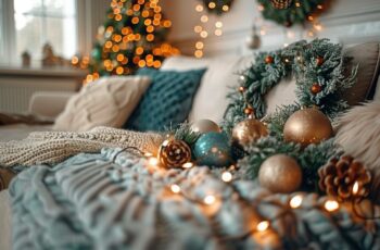 Comment réutiliser sa décoration de Noël pour un résultat chic et économique ?